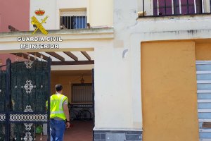 Operación de la Guardia Civil llevada a cabo en San Agustín.