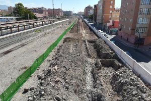 Situación actual de las obras de ampliación de Sierra Alhamilla