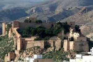 Vista general de la Alcazaba y zona de Casco Histórico