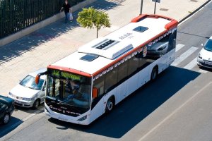 Imagen de archivo de un autobús de Surbus.