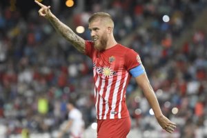 Jorge Morcillo, capitán del Almería.