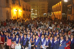 Todos los graduados del IES Mediterráneo.