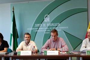 Reunión de trabajo en Medio Ambiente.