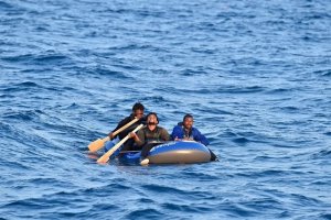 Imagen facilitada por Salvamento Marítimo.