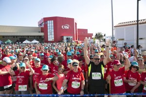 La salida de la Carrera CASI.