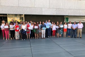 Concentración de secretarios judiciales