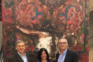 En El Prado Javier Barón y los coleccionistas Vida-Muñoz.