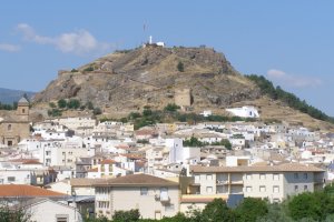 Vista general del pueblo de Purchena, donde la abuela reside con sus dos nietas