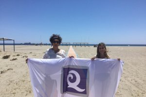 La bandera de la ‘Q de Calidad’ ondea en Las Marinas.