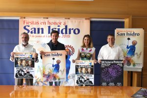 Presentación del programa de las fiestas en el Consistorio.
