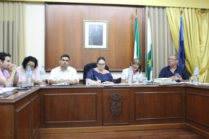 Arturo Grima, a la derecha, será representante en Basuras y Bomberos.