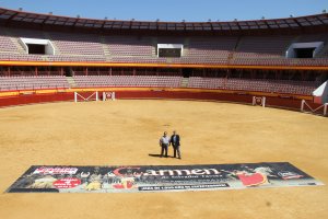 Presentación de ‘Carmen’ ayer en la Plaza de Toros.