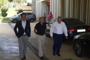 Fran Fernández, Luis Guillén y Alfonso García.