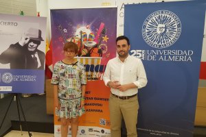 Presentación del concierto esta mañana.