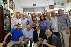 Algunos de los participantes de la cata en Almería