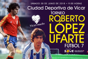Todo preparado para disfrutar del fútbol solidario en Vícar.