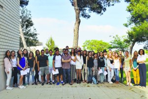 Alumnos del Centro de Lenguas de la UAL.