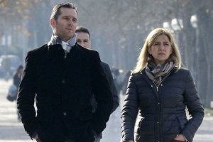 Iñaki Urdangarin y la infanta Cristina.