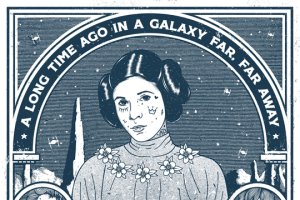 Detalle de la reinterpretación del universo de Star Wars según el creador malagueño Agu Méndez.