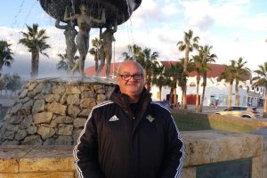Rogelio Pomares, Balbino, siempre viendo fútbol.