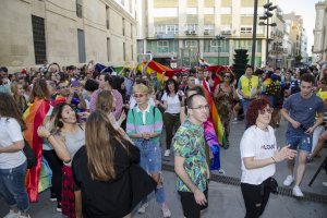 La marcha ha finalizado en la plaza Pablo Cazard con una gran fiesta.