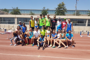 Los participantes en el campeonato.