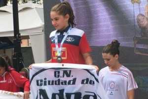 Una campeona abderitana.