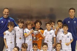 La Escuela TAE en la categoría benjamín.