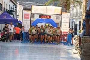 La salida de la carrera.