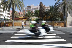 Agentes de la Policía Local de Almería
