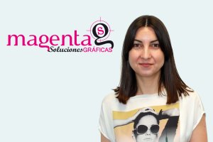 Ana Quiles, gerente de Magenta Soluciones Gráficas