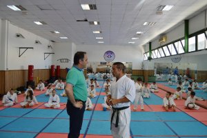 Juanjo Segura y Cayetano García en el Rafael Florido.