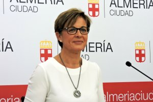 Adriana Valverde, portavoz del PSOE en el Ayuntamiento de Almería.