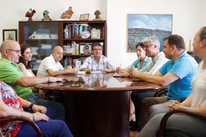 Reunión de la junta de gobierno de Adra en la que se ha aprobado el proyecto.