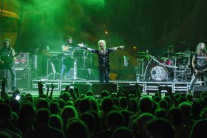 Medina Azahara, durante su actuación del sábado en el marco de Alamar.
