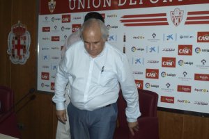 Alfonso García en rueda de prensa.
