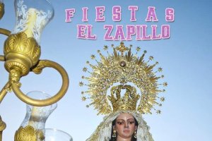 Cartel de las fiestas de El Zapillo en honor de la Virgen del Carmen.