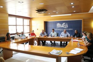Junta de Gobierno Local en El Ejido.