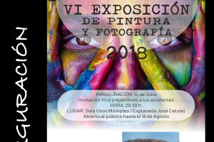 Detalle del cartel de la exposición.