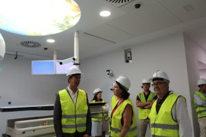 Visita al búnker realizada esta mañana