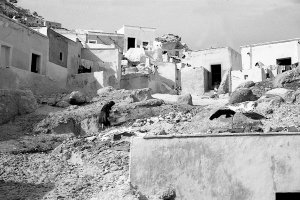 Las zonas más deprimidas de los cerros de La Chanca donde faltaba el agua y abundaba la miseria