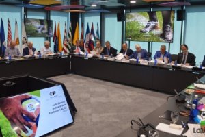 Junta Ordinaria de LaLiga en Madrid.