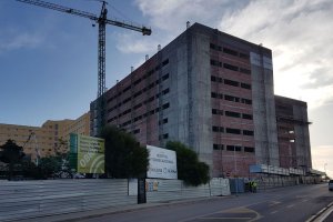 Imagen de las obras del materno-infantil