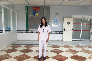 Susana Clavero, enfermera del Hospital de Poniente.