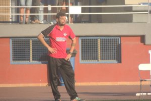 Jorge Garcés, entrenador del Poli Almería.
