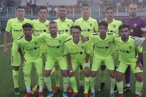 El primer once del filial en pretemporada.