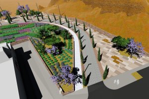 Imagen del diseño previsto para la actuación de la primera fase de La Hoya