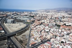 Una de las áreas del soterramiento del paso a nivel de El Puche