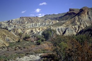 El Desierto de Tabernas es conocido por ser el escenario de numerosas películas.
