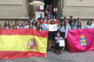 Expedición abderitana del coro Pedro de Mena en Praga.